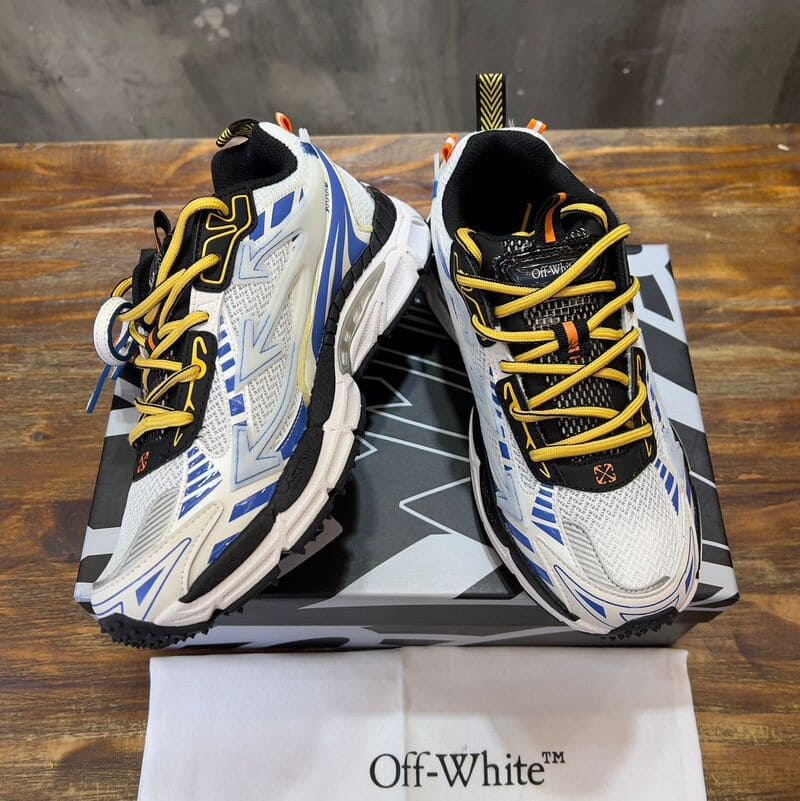 Off-White Be Right Back White Blue - HYPER LIST