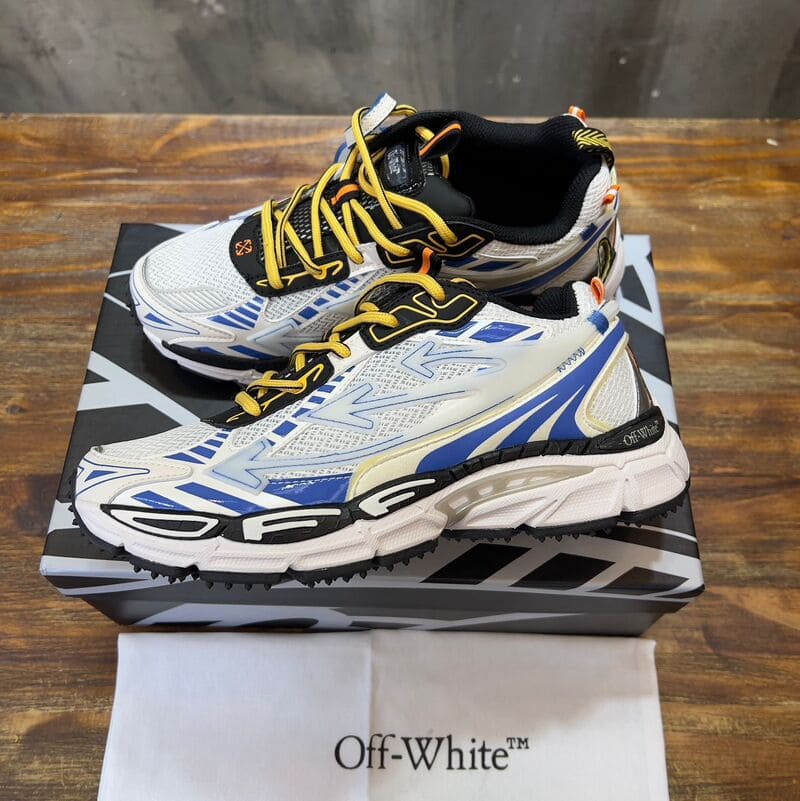 Off-White Be Right Back White Blue - HYPER LIST