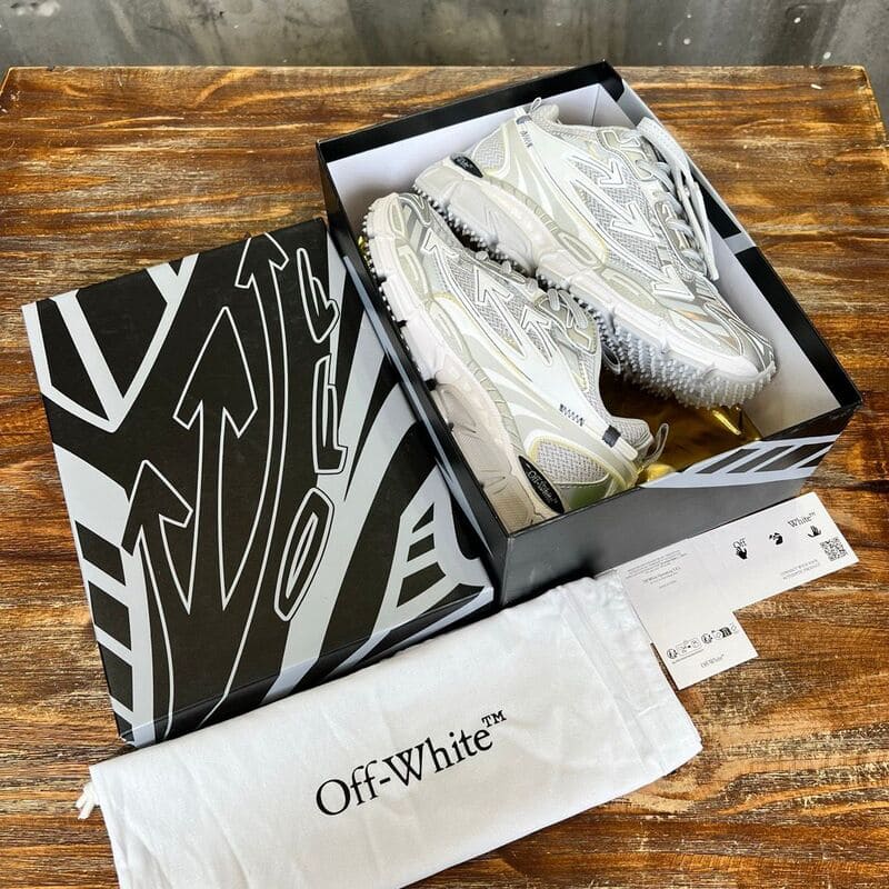 Off-White Be Right Back Grey Silver - HYPER LIST
