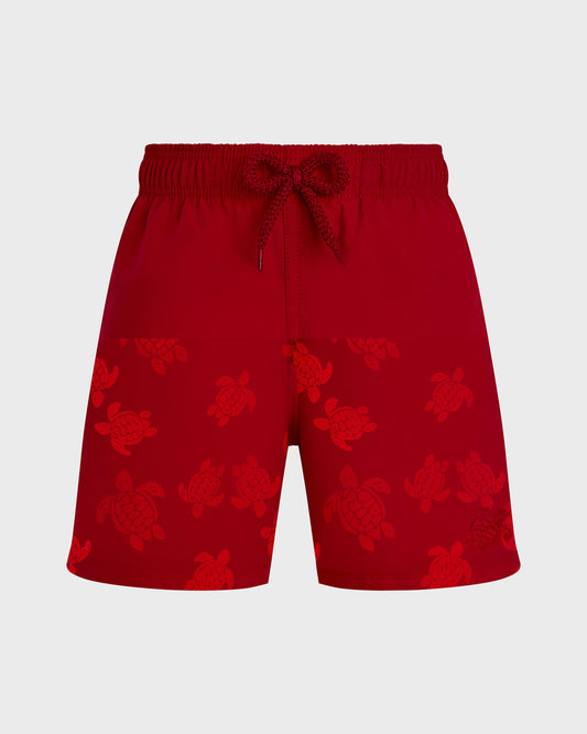 Vilebrequin Reactive Water Turtles Red