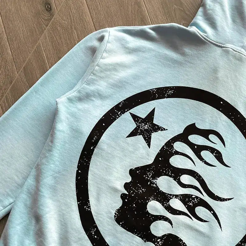 Hellstar Sky Blue Sweatshirt