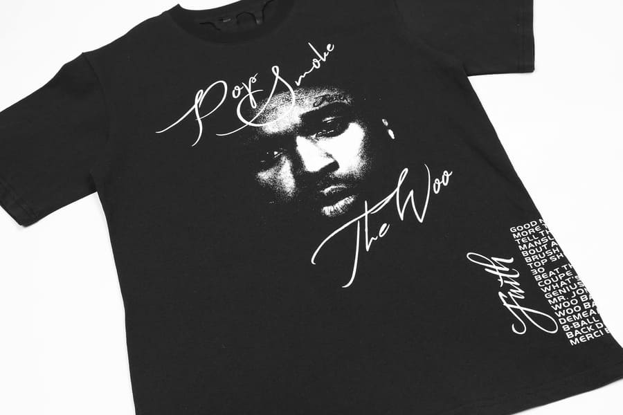 Camiseta Vlone x Pop Smoke "Faith" - HYPER LIST