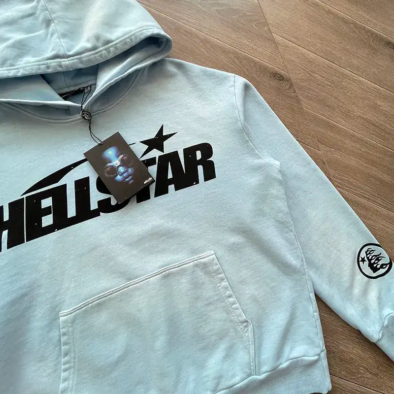 Hellstar Sky Blue Sweatshirt