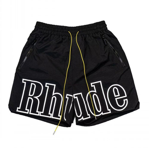 Rhude Logo Short 'Black' - HYPER LIST