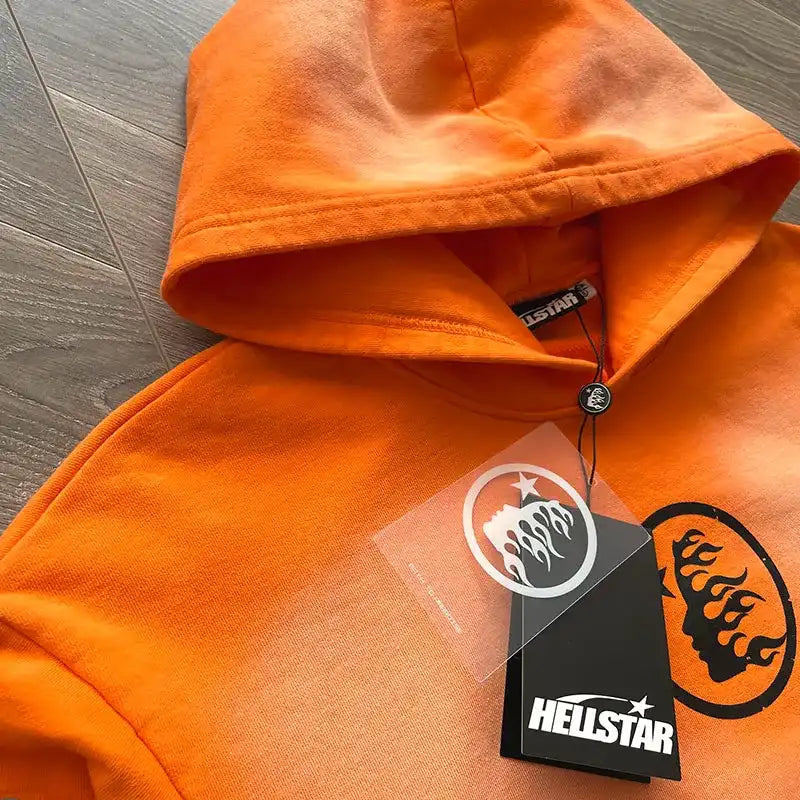 Hellstar Fire Orange Sweatshirt
