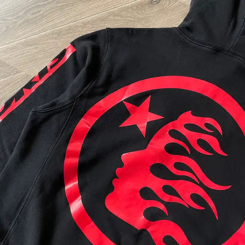 Hellstar Sports Future Flame Black Sweatshirt