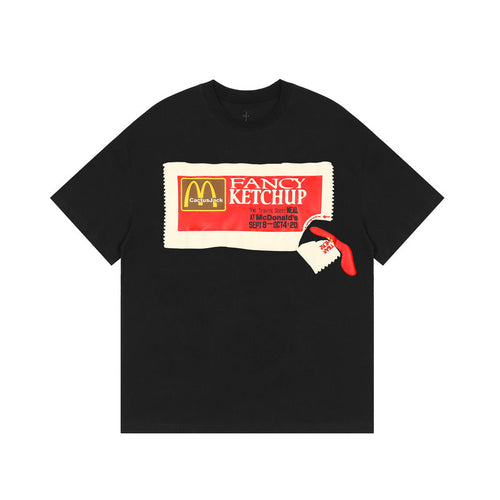 Camiseta Travis Scott x McDonald’s Fancy Ketchup - HYPER LIST