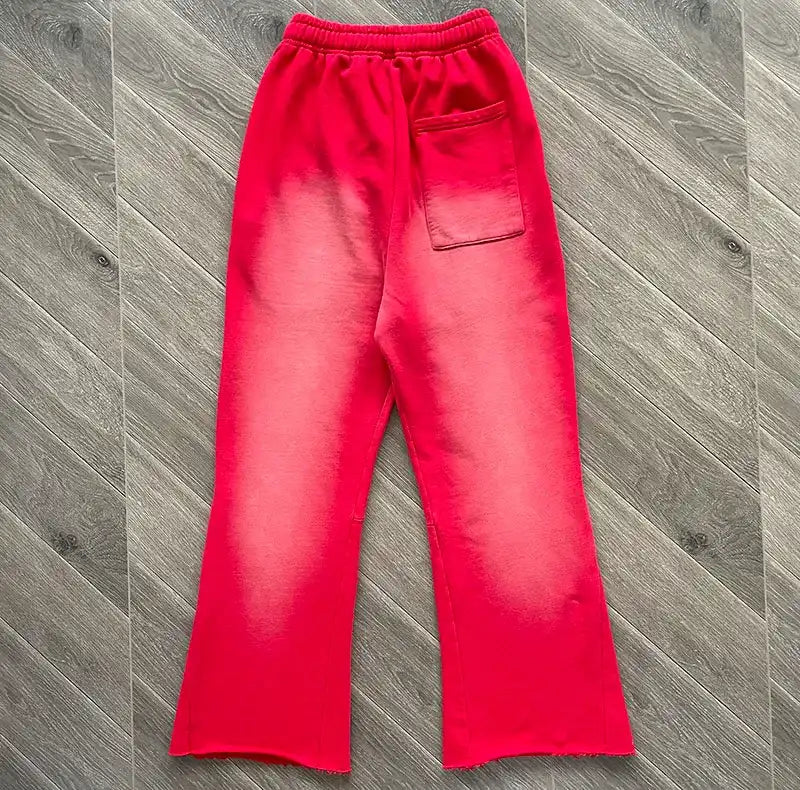 Hellstar Red Flare Sweatpants