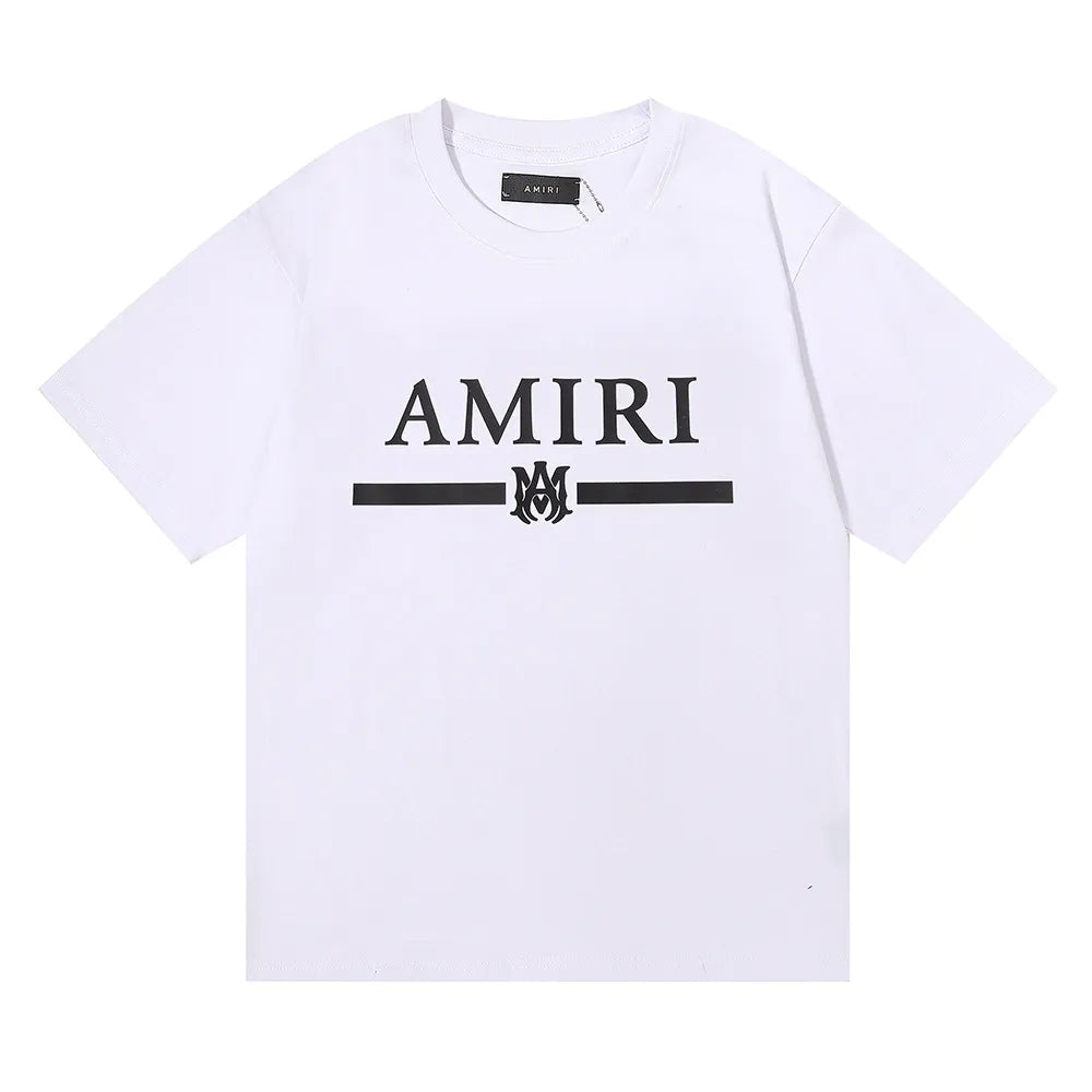 Camiseta Amiri Bar Logo White - HYPER LIST