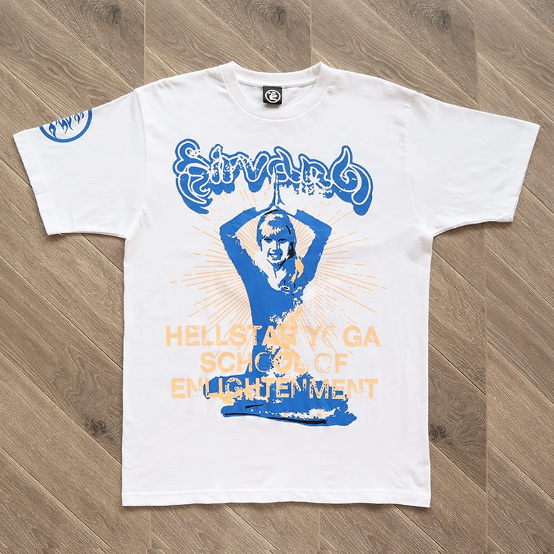 Camiseta Hellstar Yoga Cream - HYPER LIST