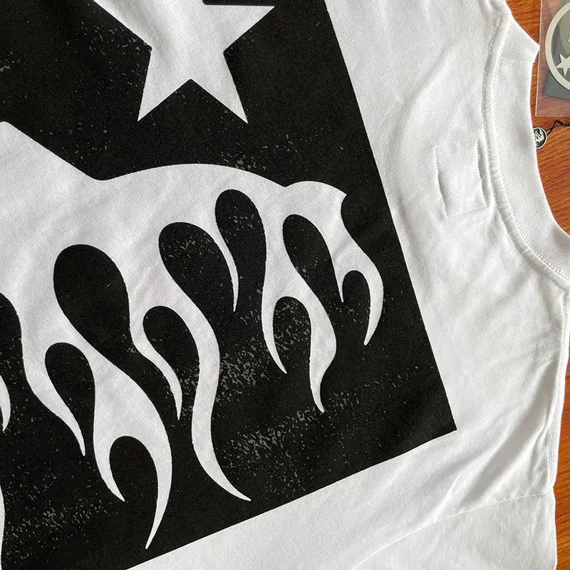 Camiseta Hellstar Sport Logo White - HYPER LIST