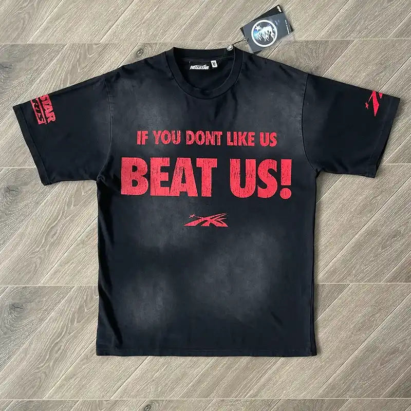 Hellstar T-Shirt Hellstar Beat Us! Black