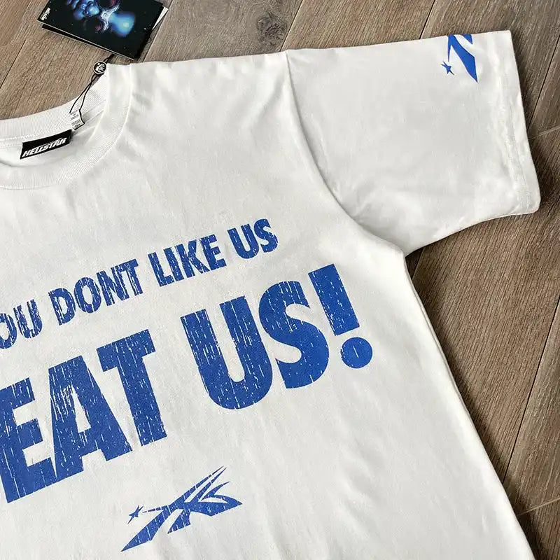 Hellstar T-Shirt Hellstar Beat Us! White