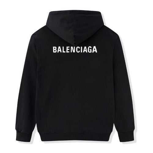 Balenciaga Classic Logo Hoodie Black BL008