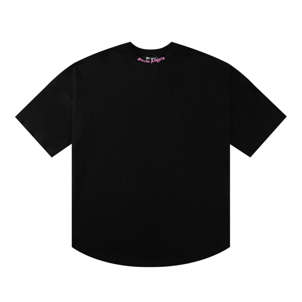 Camiseta Palm Angels Double Logo Oversized - HYPER LIST