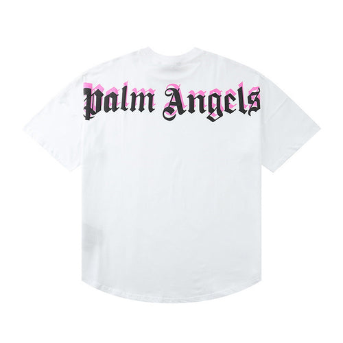 Camiseta Palm Angels Double Logo Oversized - HYPER LIST