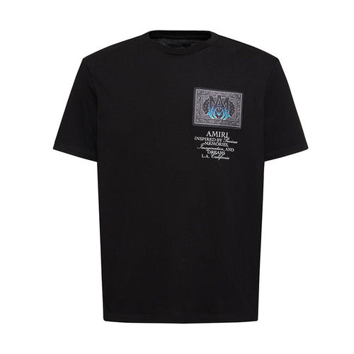 Camiseta Amiri Ma Bandana Black - HYPER LIST