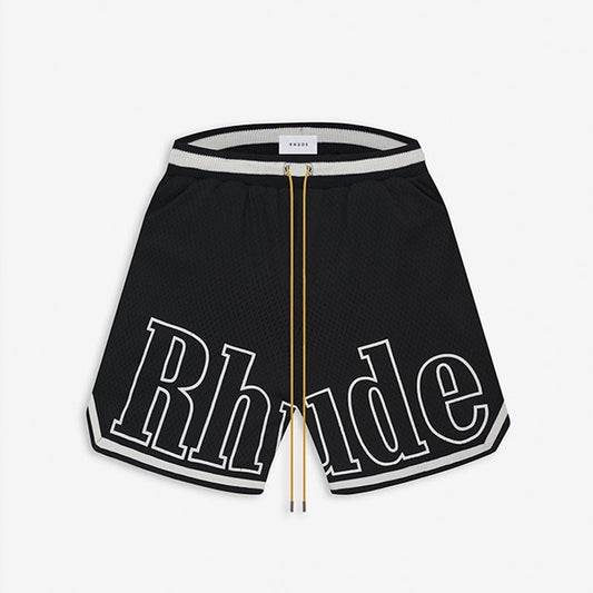 Rhude Court Logo Shorts - HYPER LIST