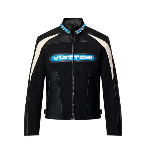 Jaqueta Couro Louis Vuitton Leather Mix Biker - HYPER LIST