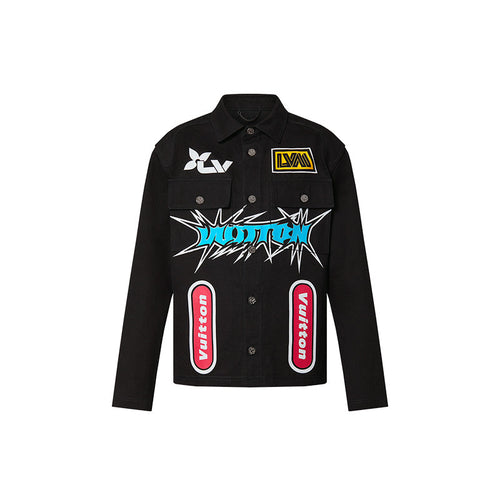 Jaqueta Louis Vuitton Printed Denim - HYPER LIST
