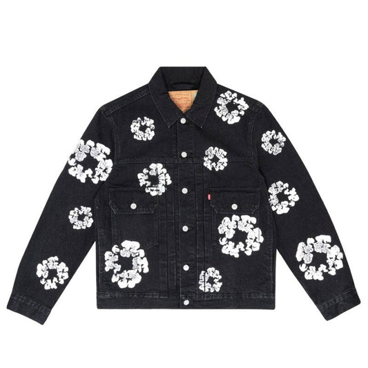 Jaqueta Denim Tears x Levi's Black - HYPER LIST