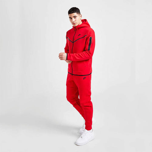 Conjunto Nike Tech Fleece Vermelho - HYPER LIST