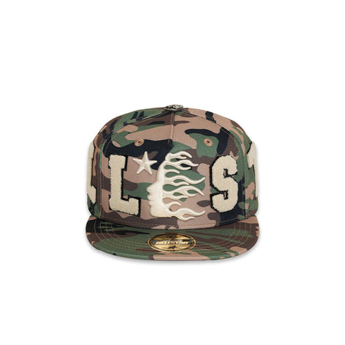 Hellstar OG Patch Camo Fitted Cap