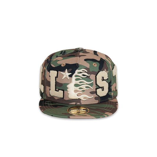 Boné Fitted Hellstar OG Patch Camo - HYPER LIST