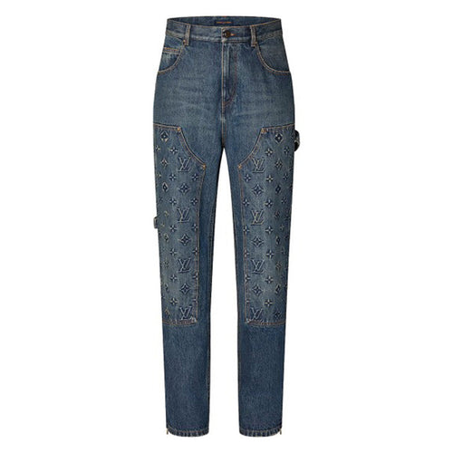 Calça Louis Vuitton Denim Carpenter Jeans - HYPER LIST