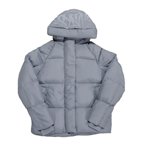 Jaqueta Puffer Synaworld Cinza - HYPER LIST