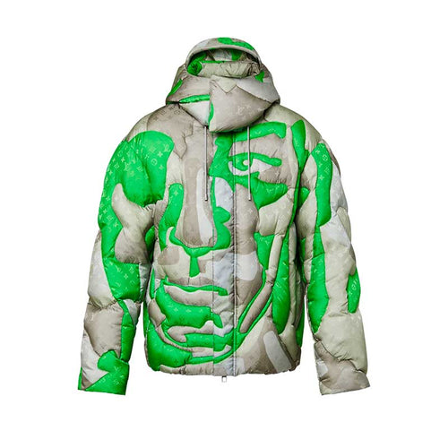 Jaqueta Louis Vuitton Patchworked Portrait Puffer - HYPER LIST