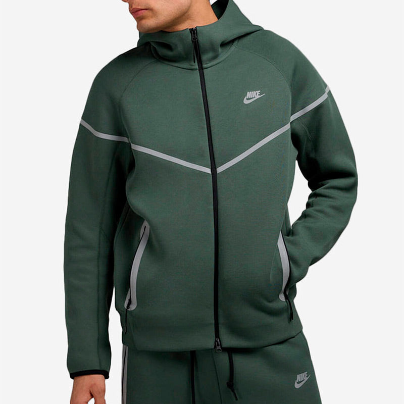 Conjunto Nike Tech Fleece Verde (Reflective) - HYPER LIST