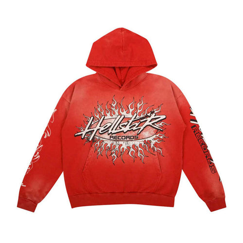 Hellstar Records Hoodie Red