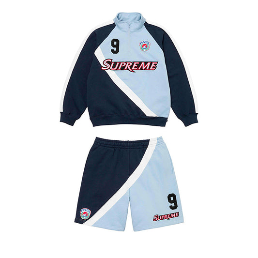 Conjunto Supreme Equipe Half Zip Azul - HYPER LIST