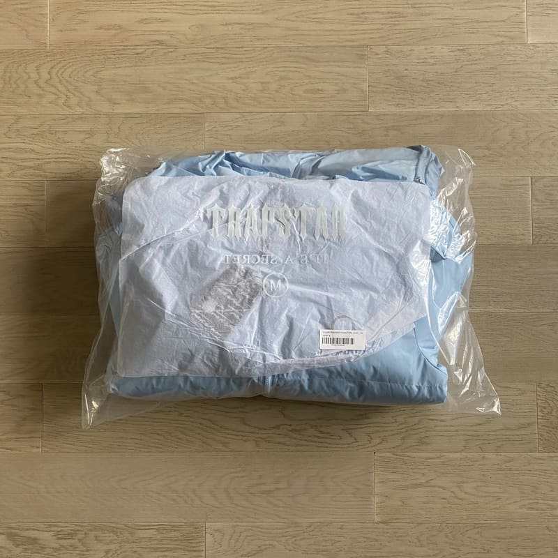 Jaqueta Puffer Trapstar Detachable Ice Blue - HYPER LIST