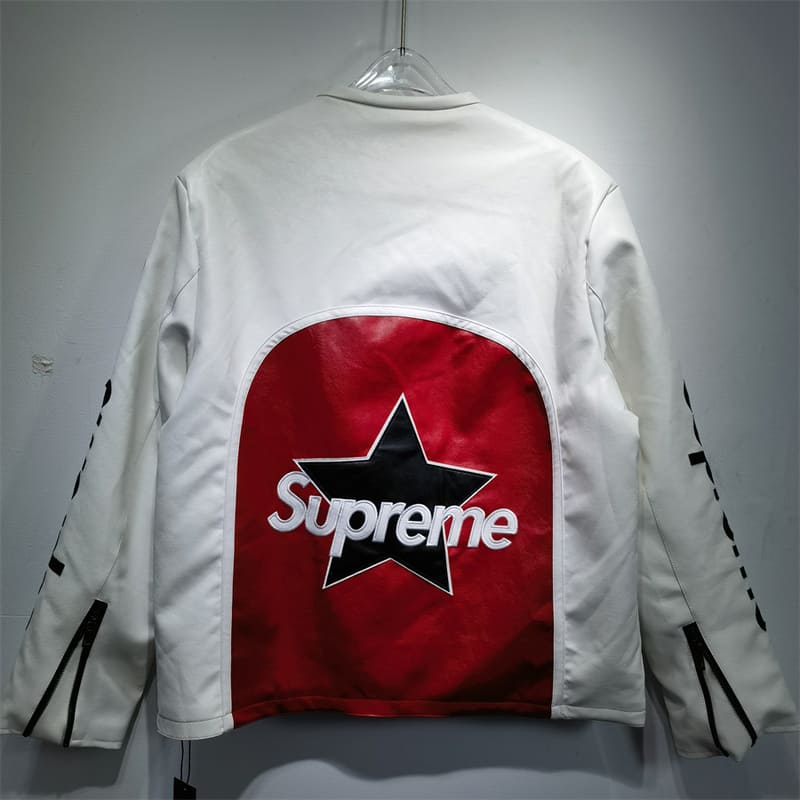 Jaqueta Supreme Leather Star Vanson Biker - HYPER LIST