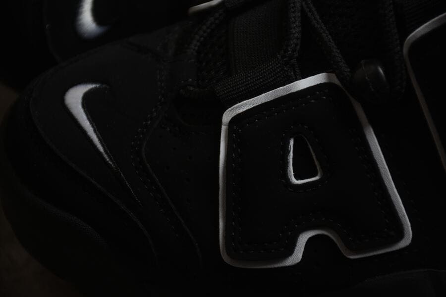 Nike Air More Uptempo Black White - HYPER LIST
