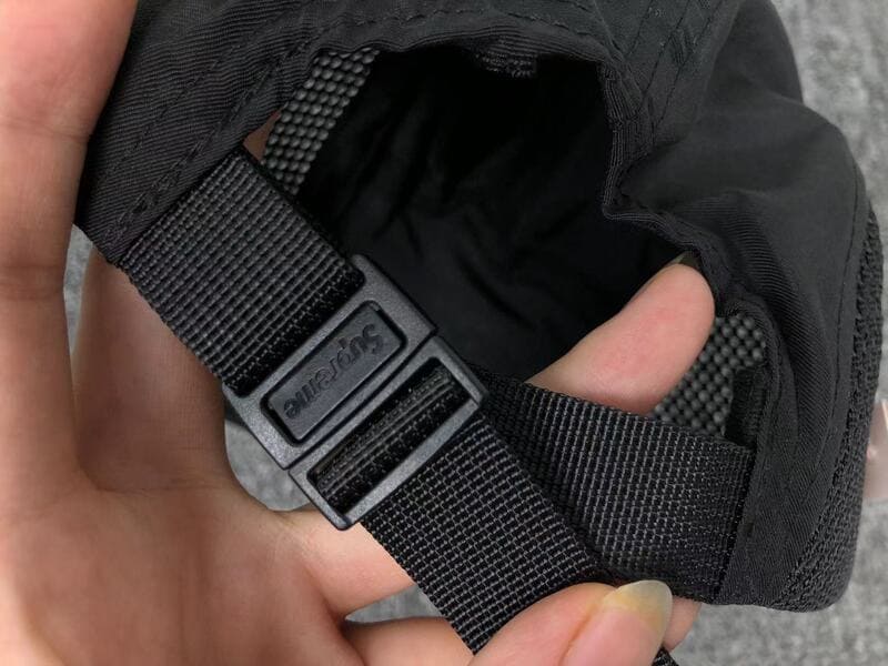 Boné Supreme Mesh Side Panel Camp Preto - HYPER LIST