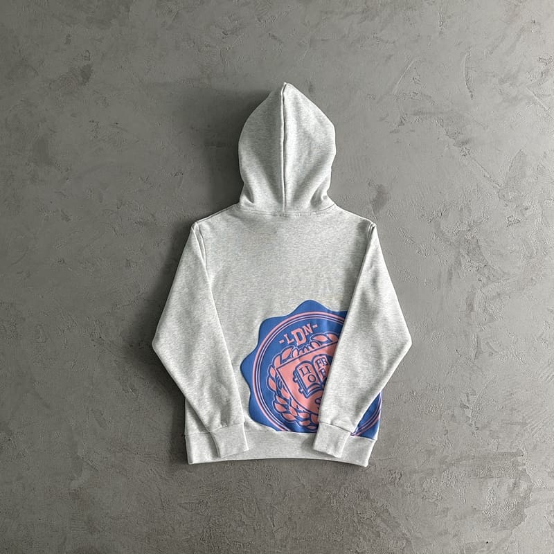 Conjunto Syna World College Logo Cinza/Rosa - HYPER LIST