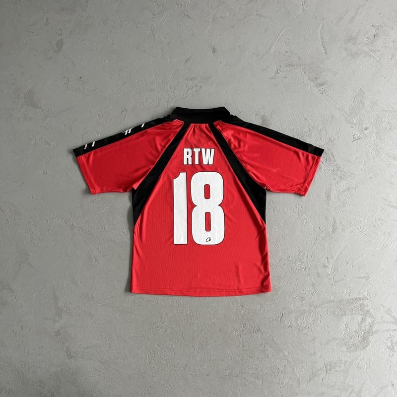 Camiseta Corteiz Alcatraz Football Vermelha - HYPER LIST