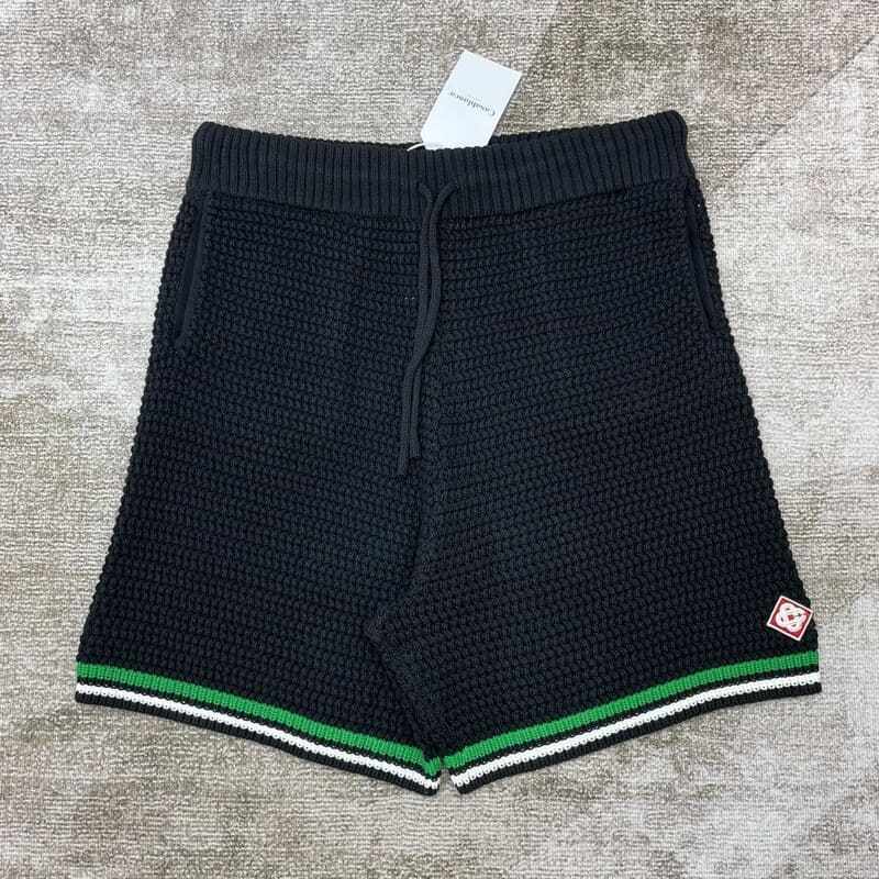 Conjunto Casablanca Crochê Preto e Verde - HYPER LIST