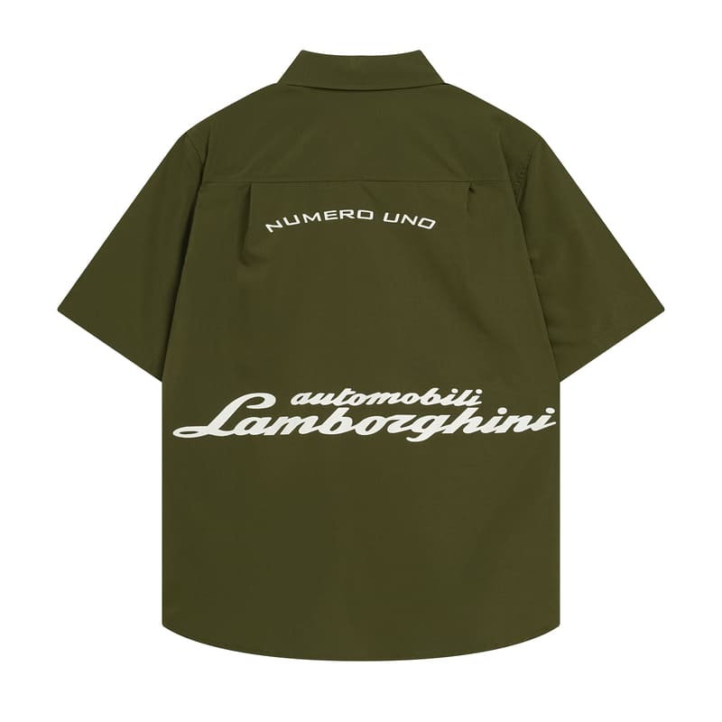 Camiseta Rhude x Lamborghini Verde - HYPER LIST