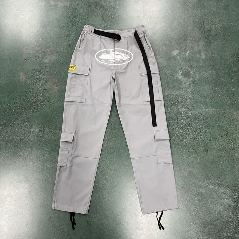 Calça Corteiz Cargo Cinza - HYPER LIST