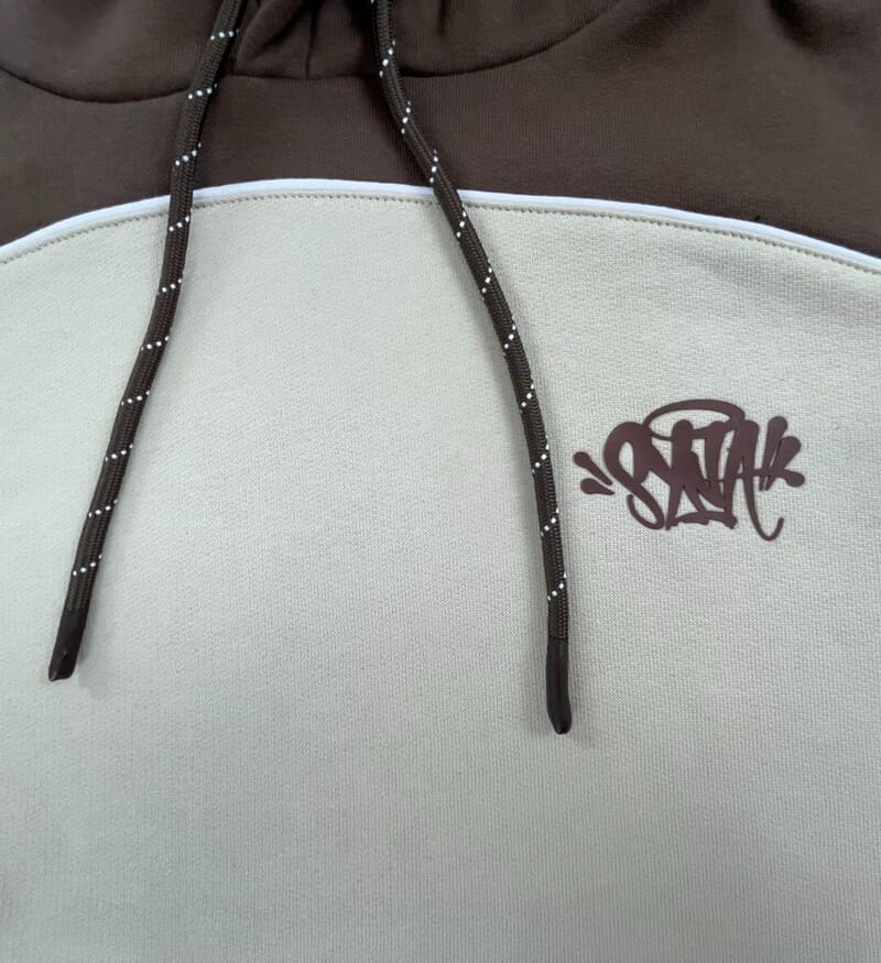 Conjunto Synaworld Pipe Hoodie & Shorts Bege - HYPER LIST