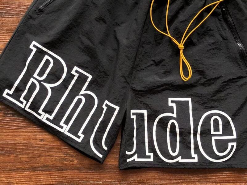 Rhude Logo Short 'Black' - HYPER LIST