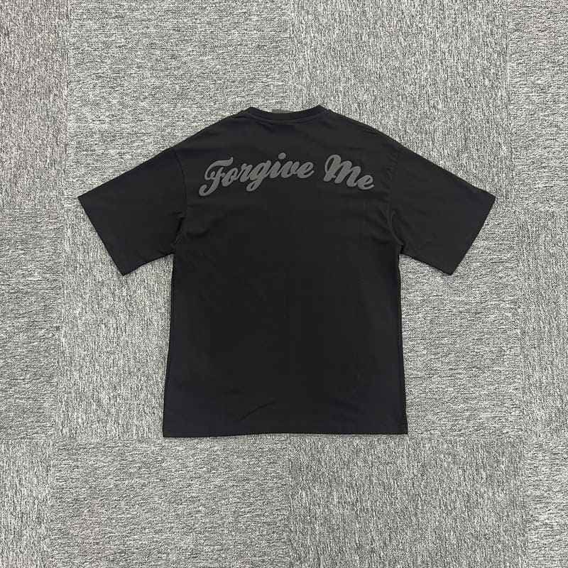 Camiseta Syna World "Forgive Me" Preta - HYPER LIST