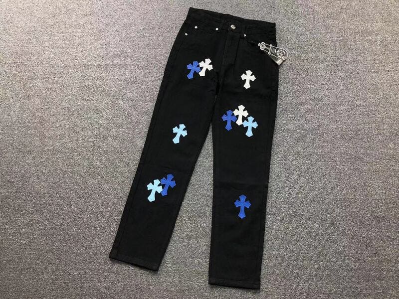 Calça Jeans Chrome Hearts Black - HYPER LIST