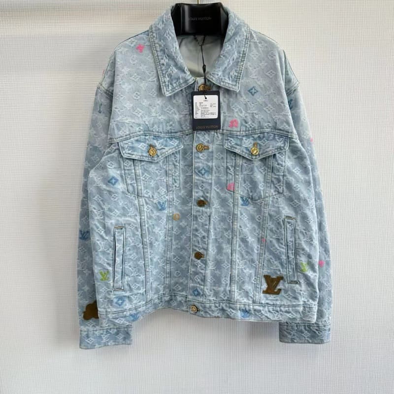 Jaqueta Louis Vuitton by Tyler, the Creator Monogram Denim - HYPER LIST