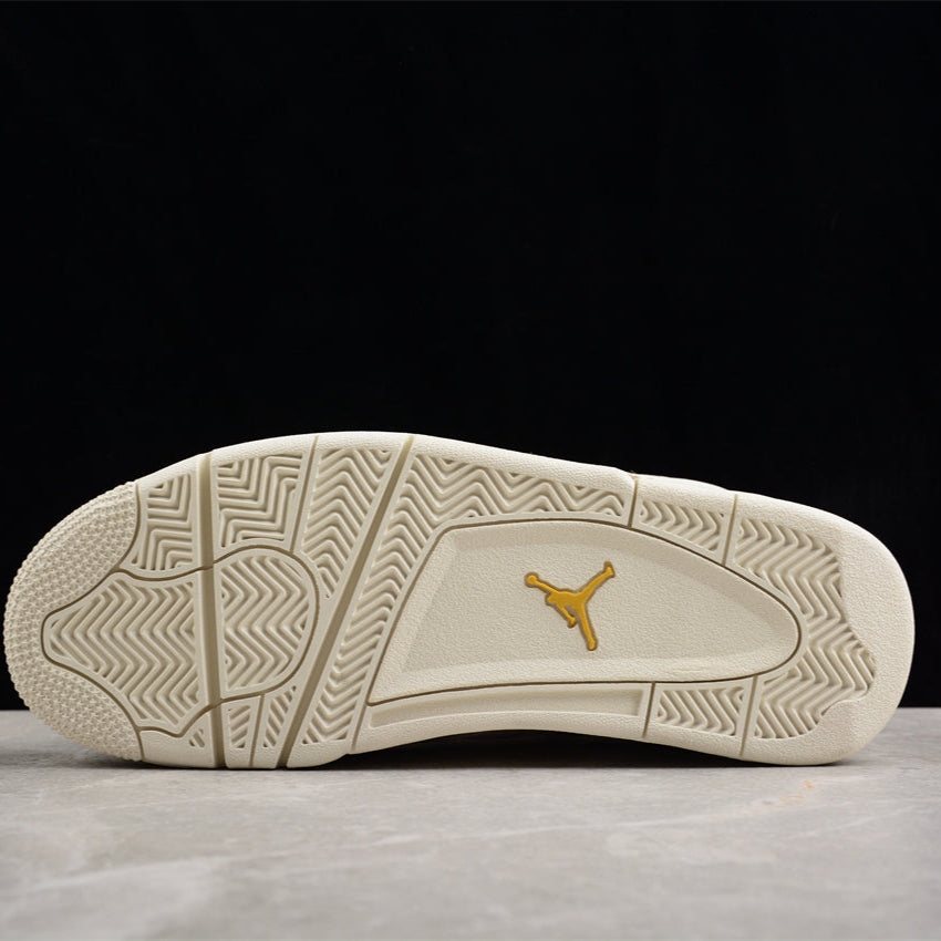 Air Jordan 4 Metallic Gold