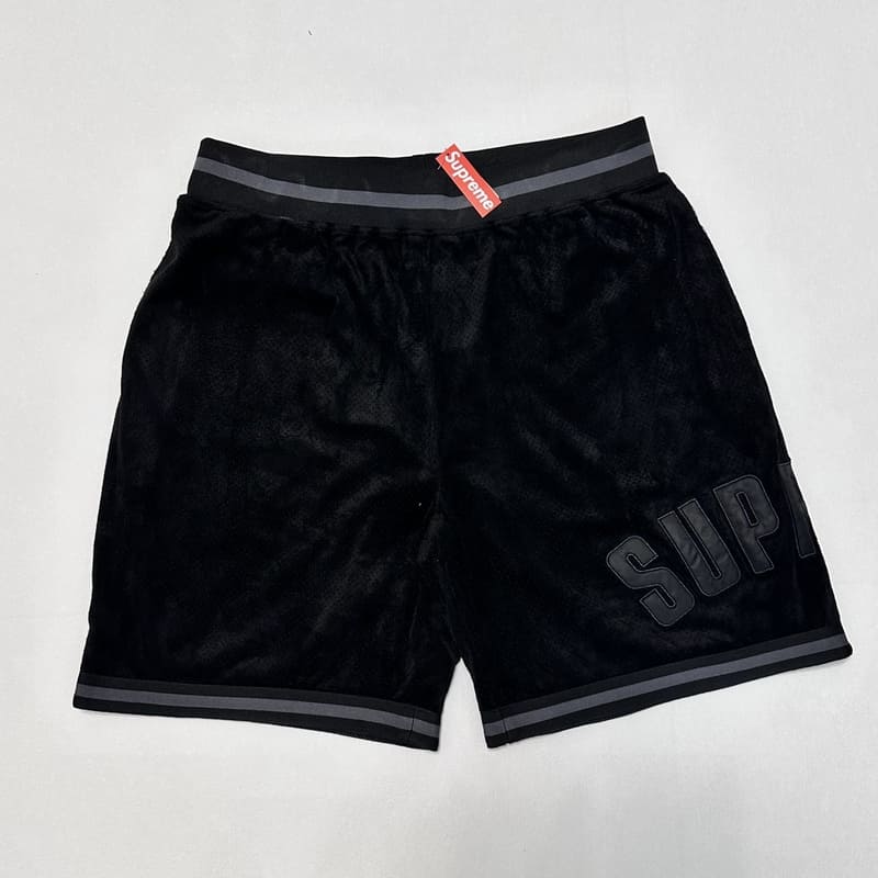 Shorts Supreme Ultrasuede Preto - HYPER LIST